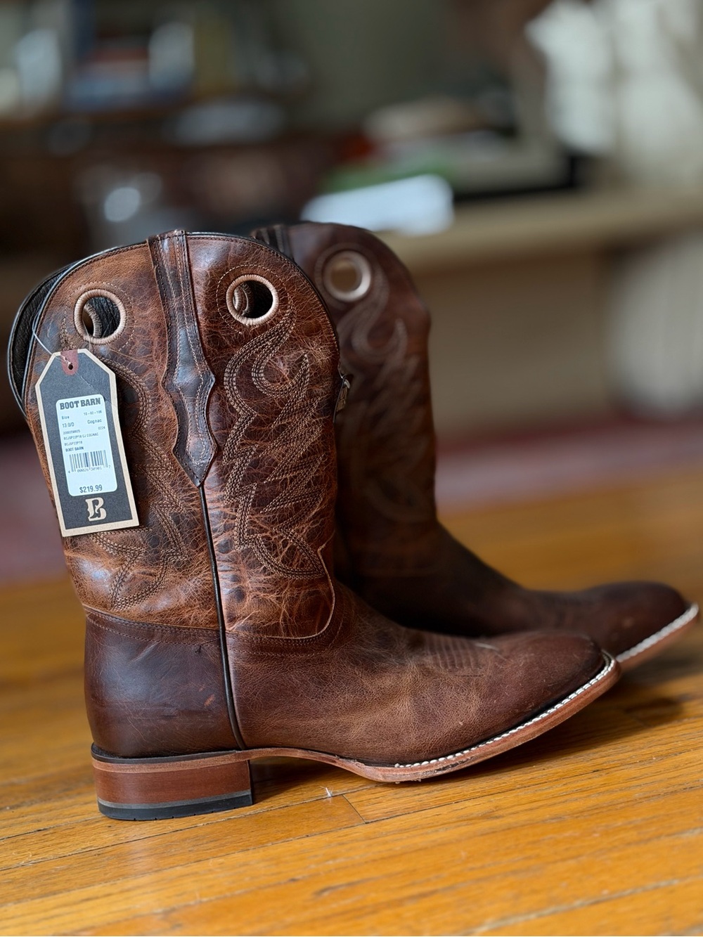 Cody James / Boot Barn Men's Brown Leather Western Boots Size 13. LNWT